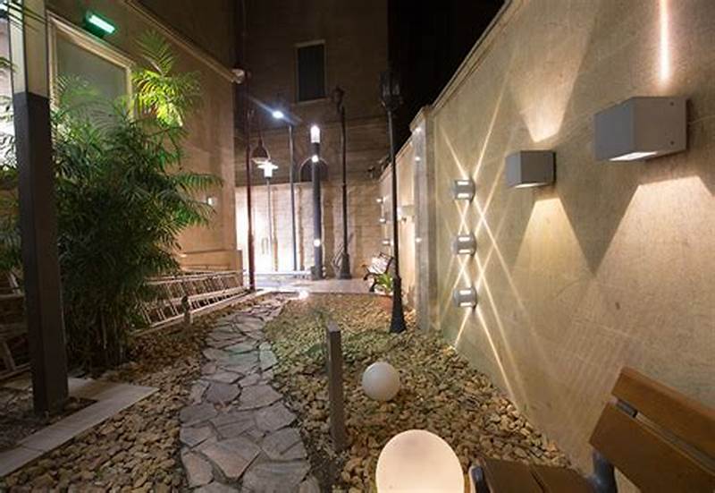 چراغ های نمای ساختمان دکوراتیو