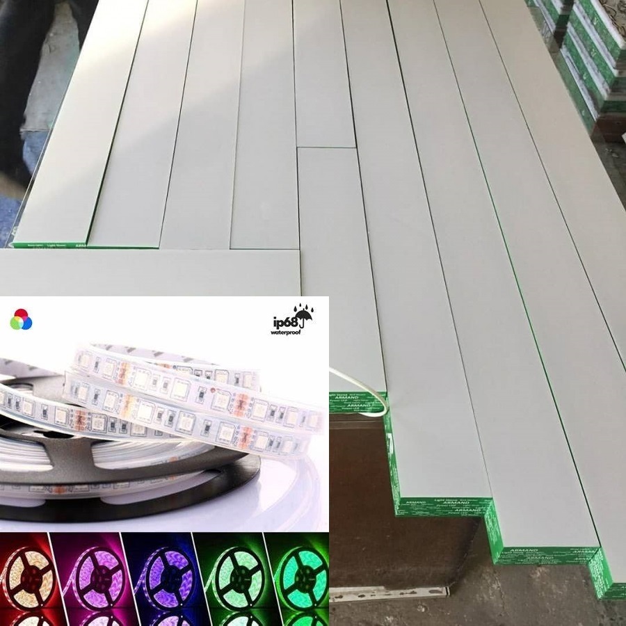 چراغ های لاینر و ریسه 12v ip68